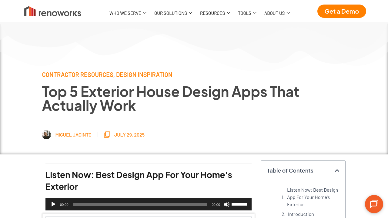 Renoworks Pro homepage screenshot