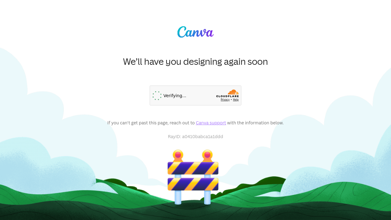 Canva AI Interior Styler homepage screenshot