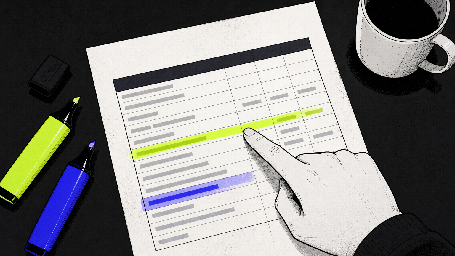 Restaurant website cost breakdown spreadsheet showing itemized features and pricing, helping operators understand how different features and integrations affect total cost.
