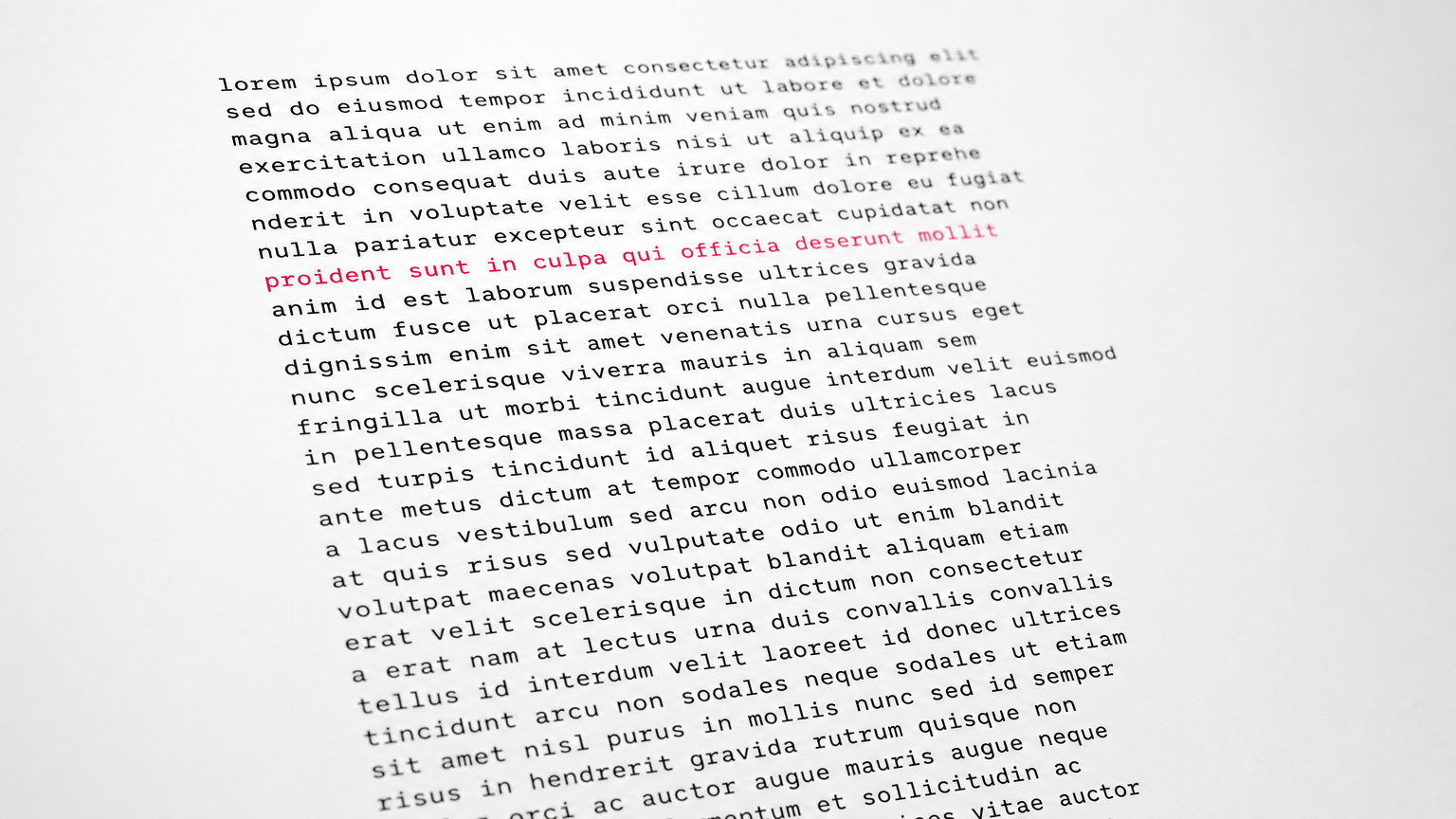 Clean, plaintext content displayed on a bright screen, showing how AI agents parse text without design elements or animations.