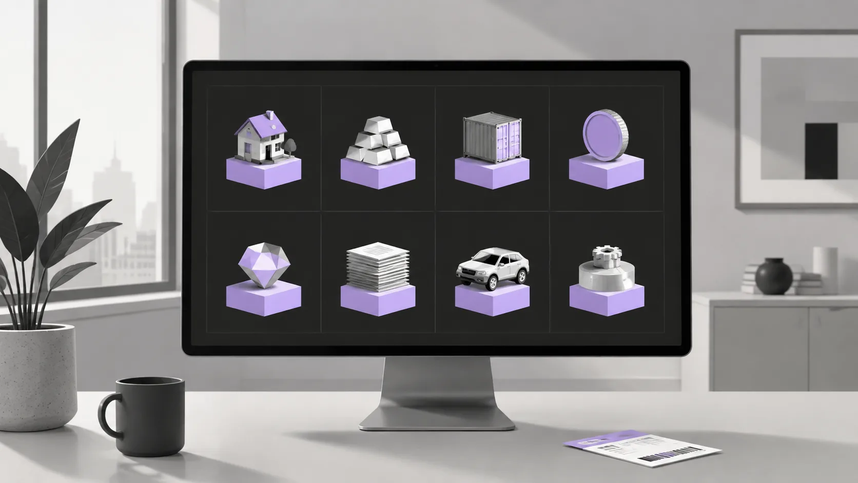 Dashboard displaying top RWA tokenization platforms with on-chain value and institutional adoption figures