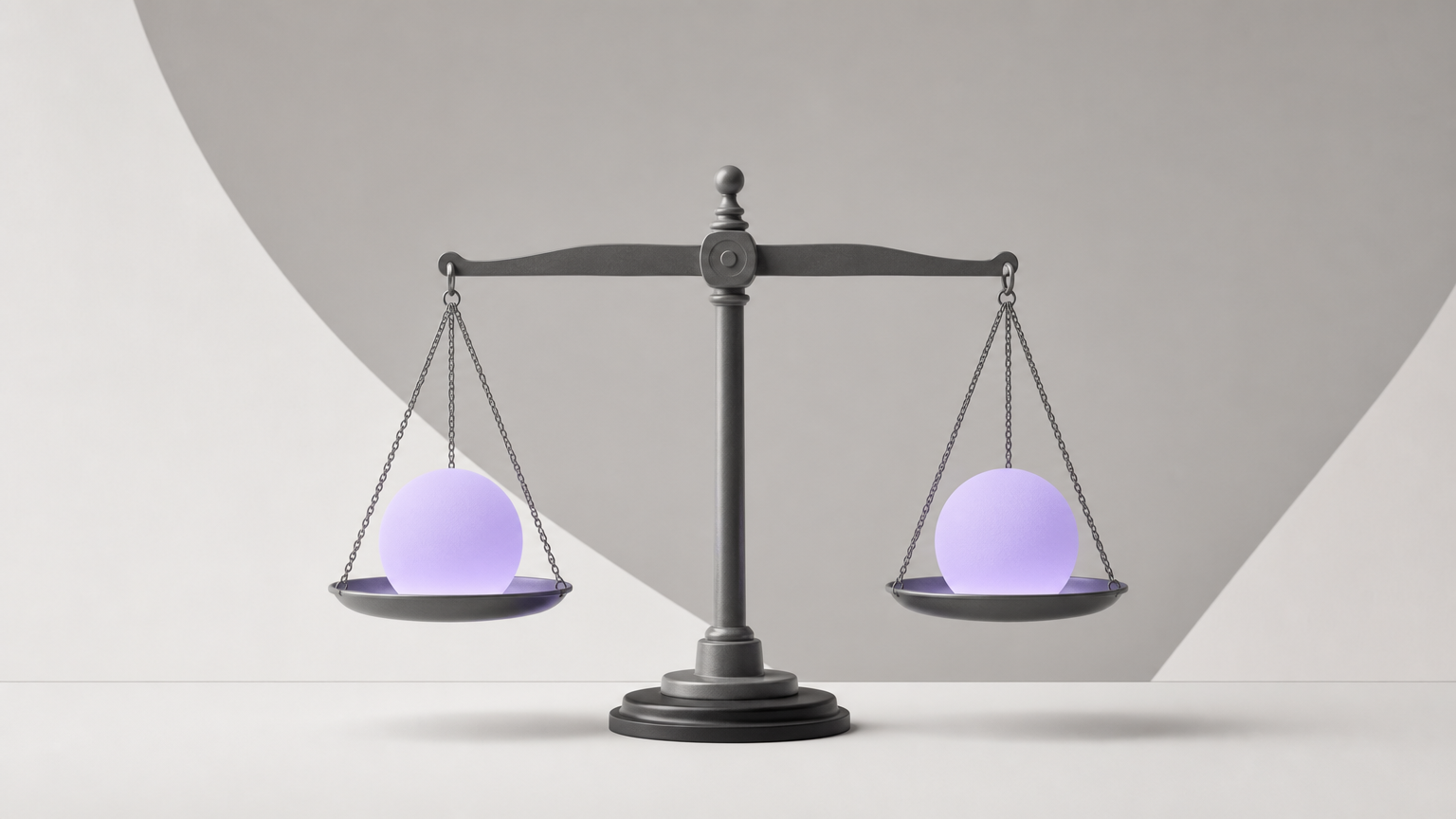 Conceptual illustration of the trade-offs in tokenization: structural benefits like lower cost and faster settlement balanced against operational and custody risks.