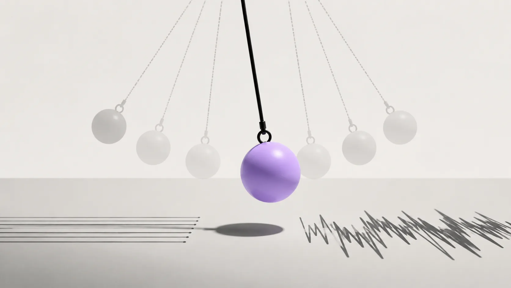 Visual metaphor for how institutional liquidity withdrawal causes bid-ask spreads to widen, volatility to spike, and price discovery to deteriorate.