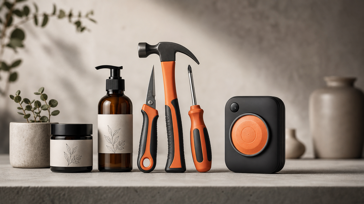 Three example niche products displayed together, representing different affiliate market categories and specialized consumer segments.