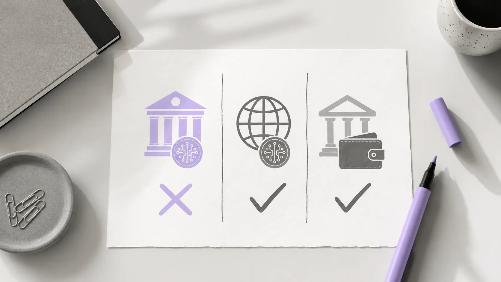 A visual breakdown of what is prohibited versus permitted under CBDC ban regulations