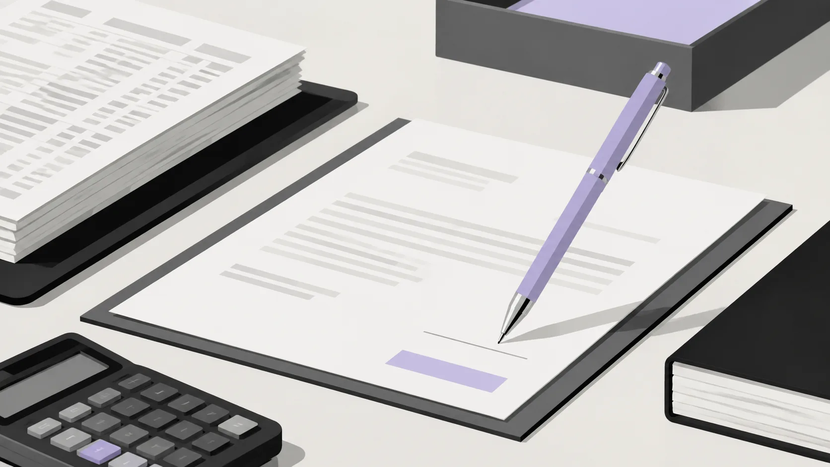 An accountant's workspace showing reserve attestation documents and verification forms for stablecoin compliance audits.