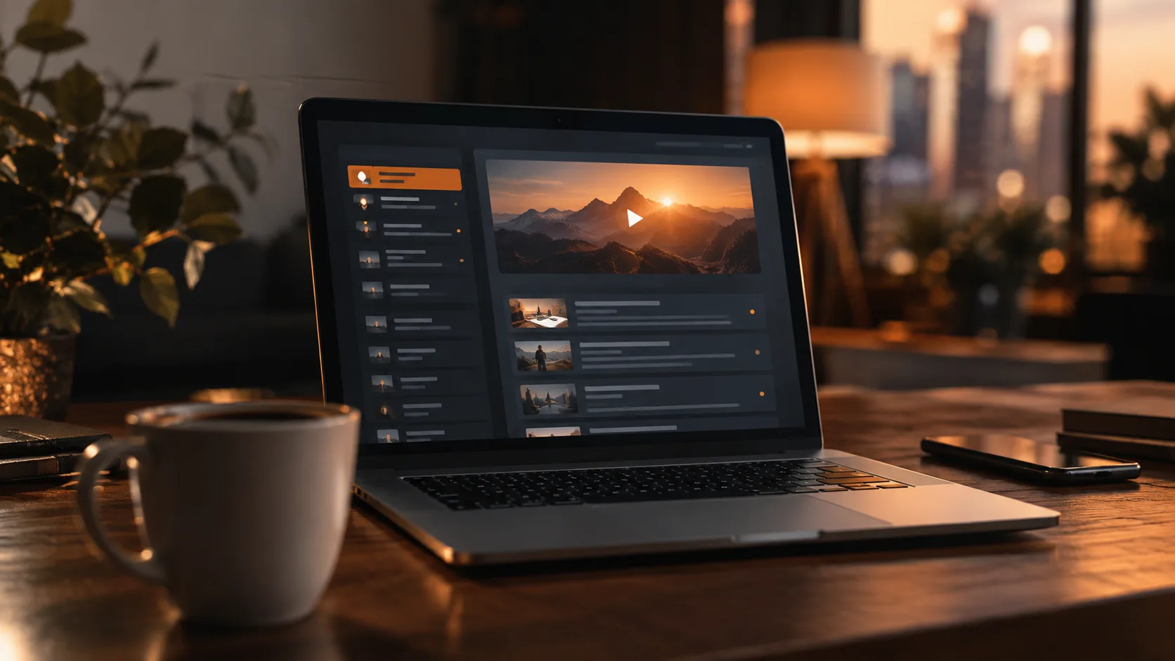 An online course platform displaying training modules and lessons on affiliate marketing strategy.