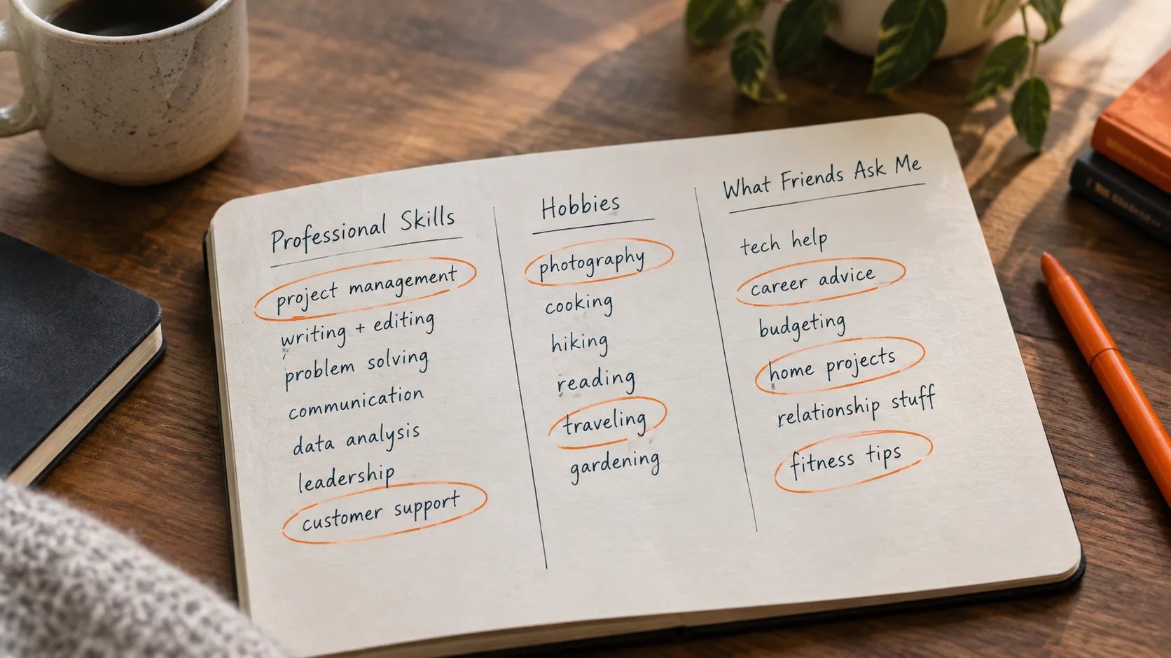 A skills audit worksheet helping beginners identify their unique advantages for choosing the right online business model.