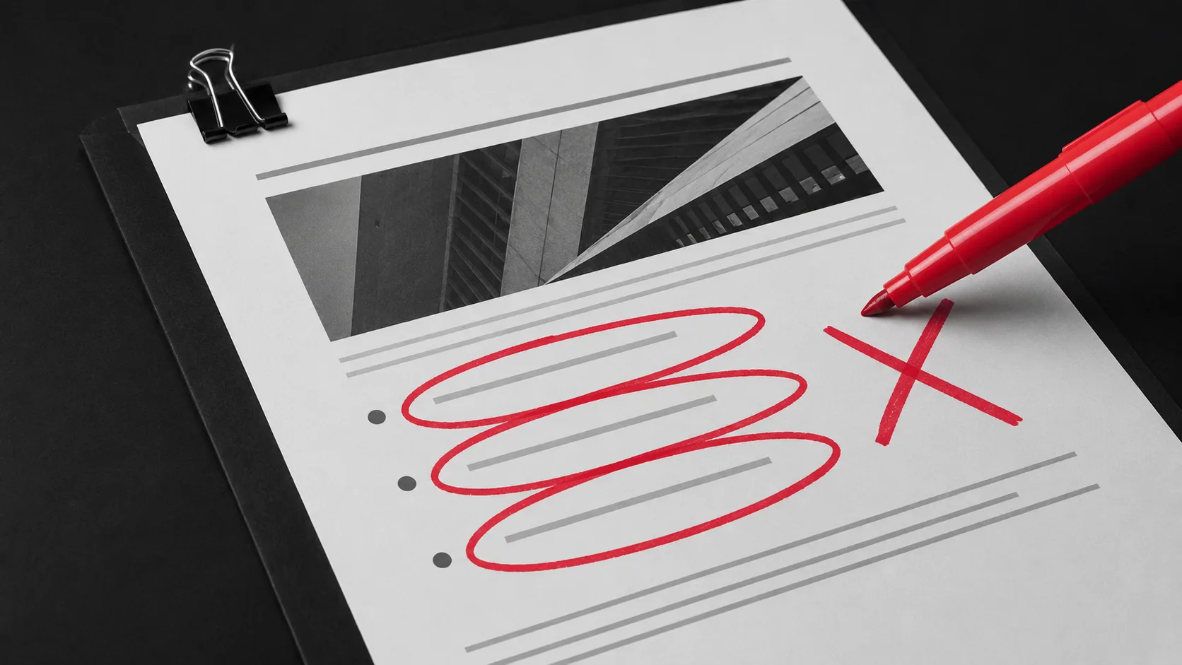 Founder identifying red flags in SEO agency proposals including vanity metrics and rigid contract terms