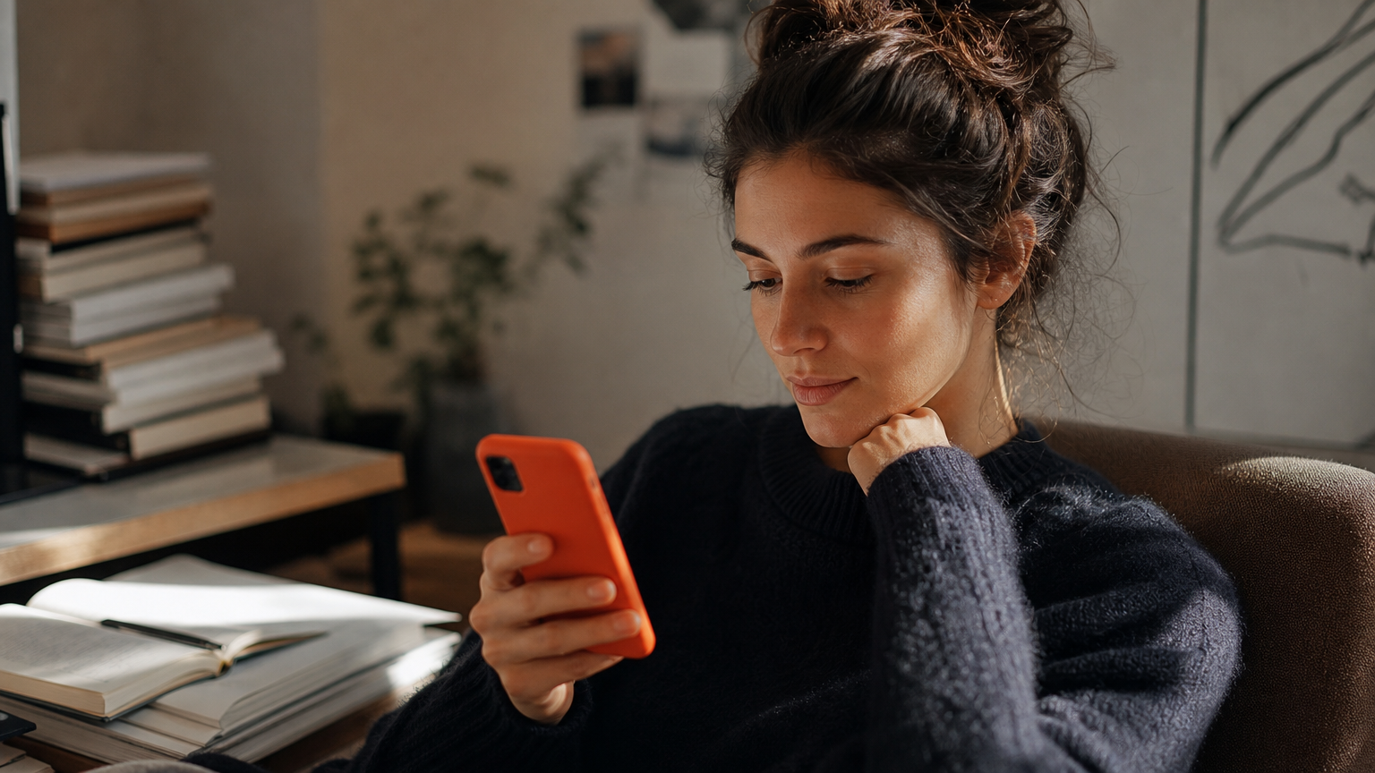 An engaged reader receiving targeted email content from an affiliate marketer without needing a large following
