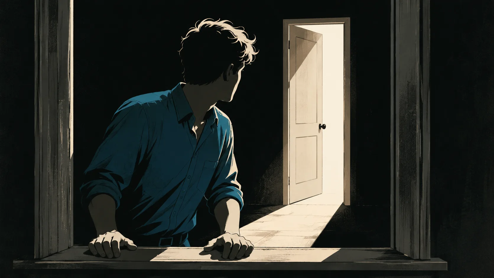 Character at pivotal moment pulled into the story's central conflict at Plot Turn 1