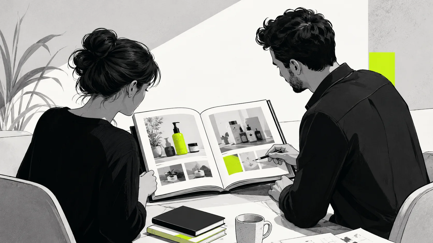 Brand partner reviewing a content creation agency portfolio, case studies, and past work to assess fit, expertise, and reporting discipline.