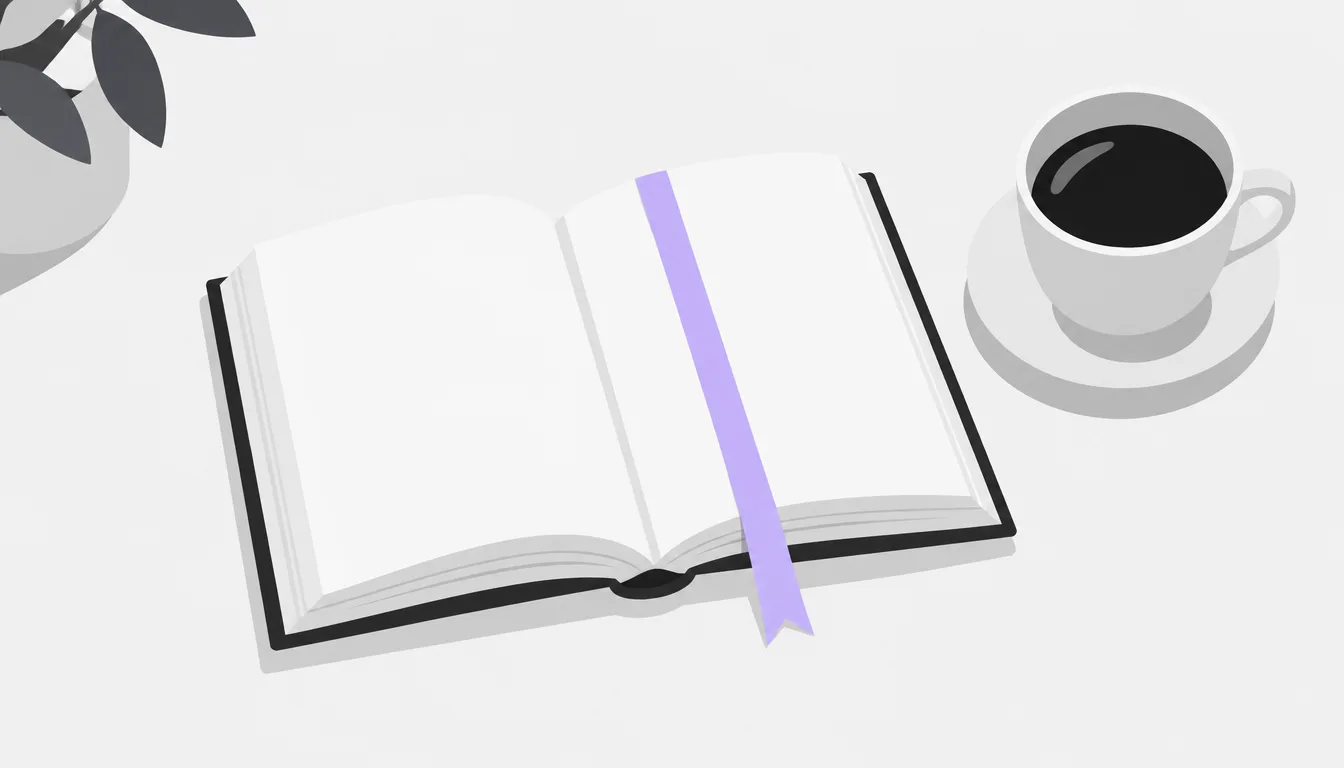 Open book beside coffee representing questions about on-ramps and off-ramps