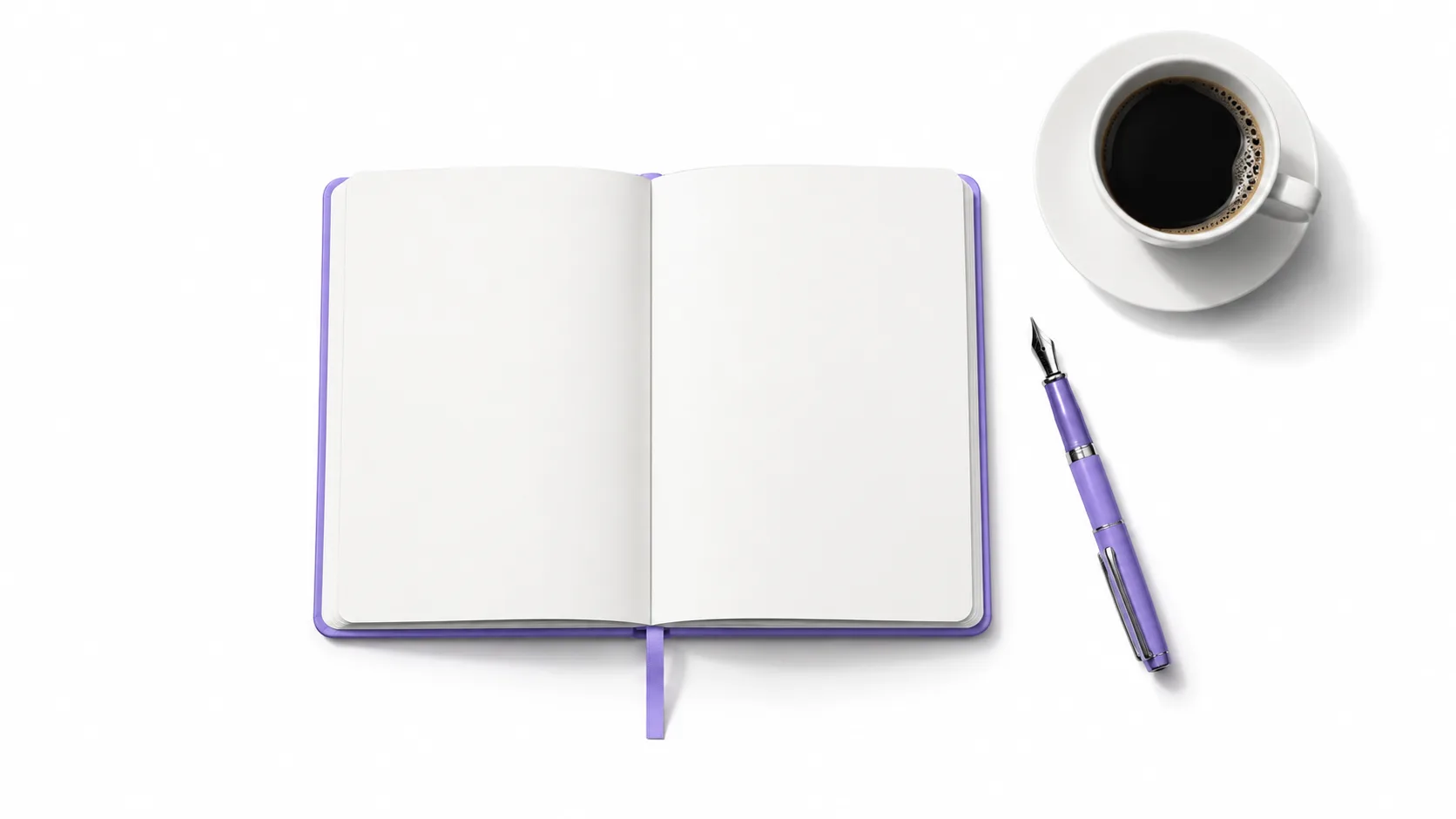 Open notebook and fountain pen beside coffee, representing common questions about ramps