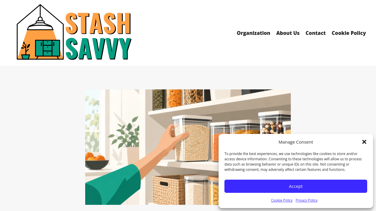 Best Overall: Stackable Clear Pull-Out Drawer Set homepage screenshot