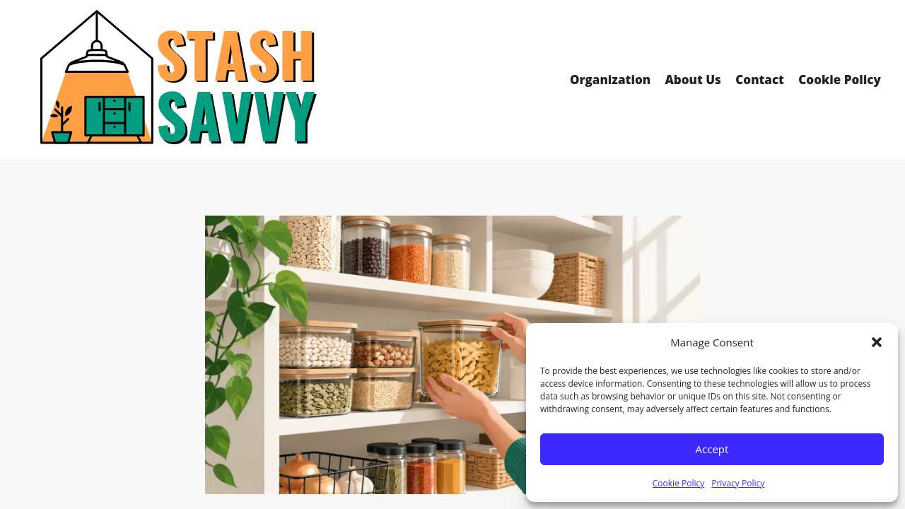 Best for Narrow Shelves: Slim Modular Acrylic Drawer Set homepage screenshot