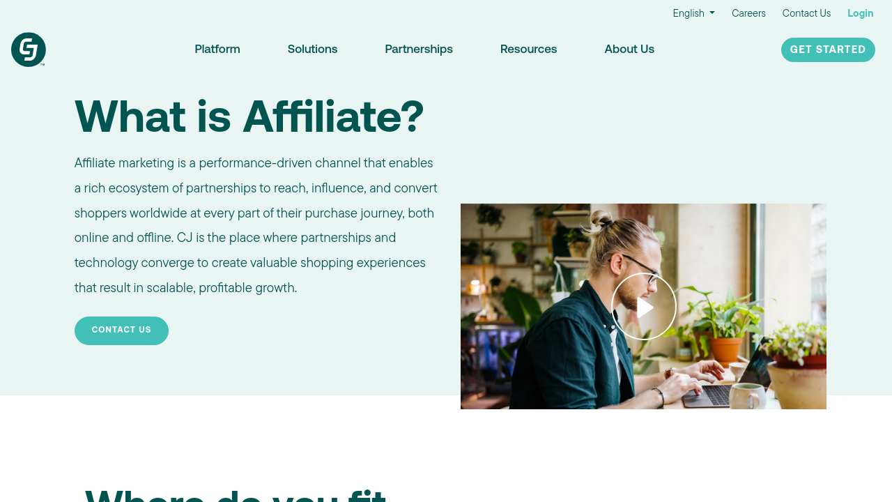cj.com page screenshot