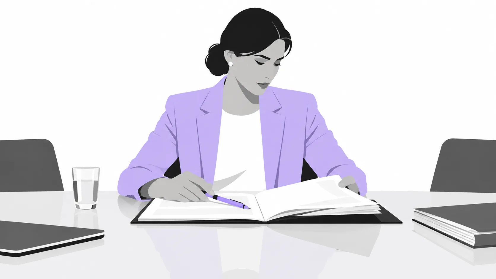 Compliance professional reviewing regulatory requirements
