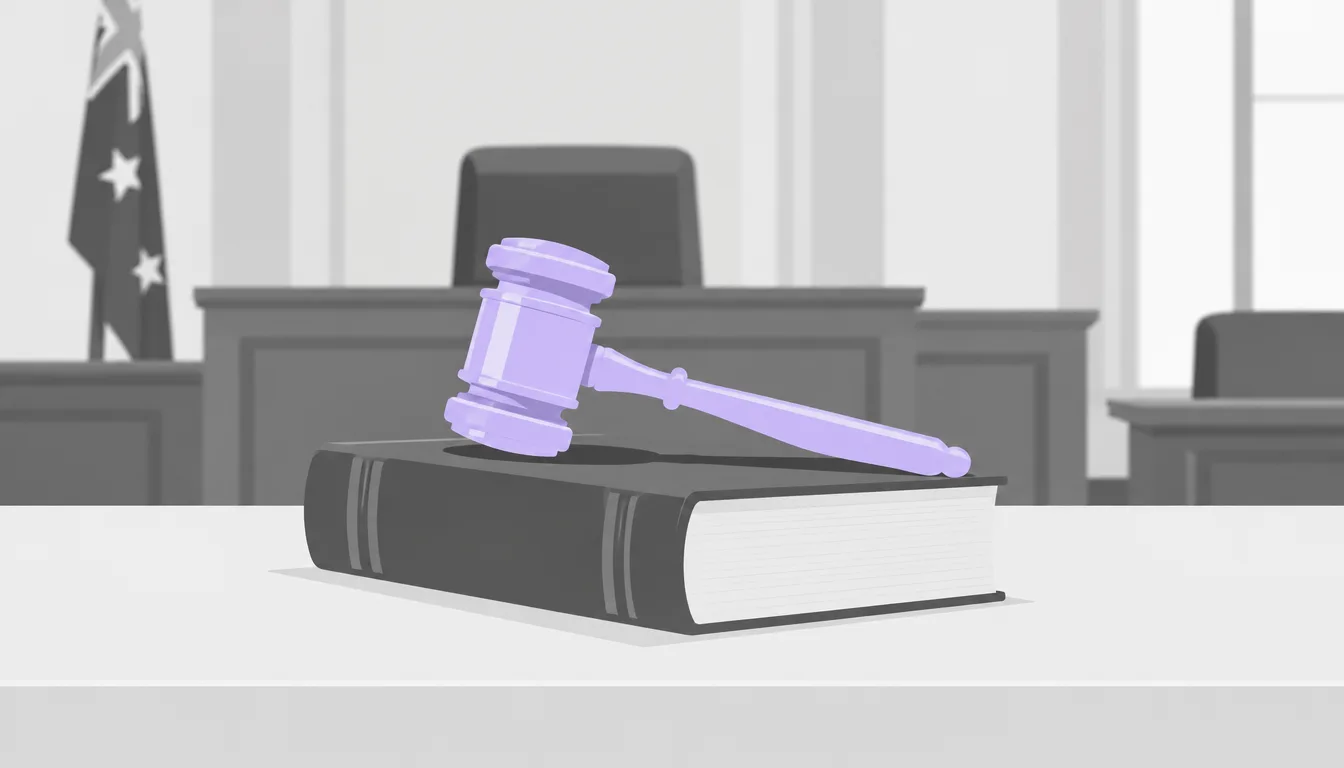 Gavel on a law book representing enforcement of the travel rule